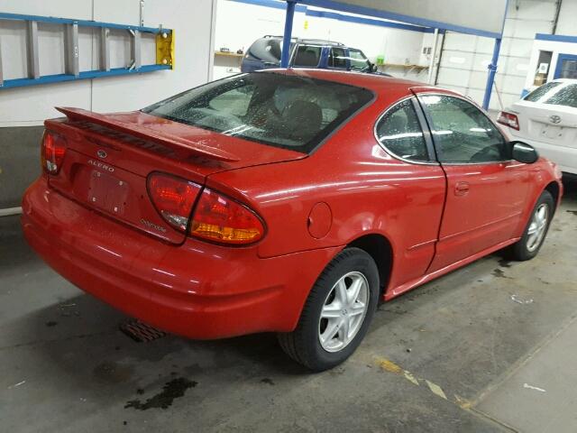 1G3NL12F63C250057 - 2003 OLDSMOBILE ALERO GL MAROON photo 4