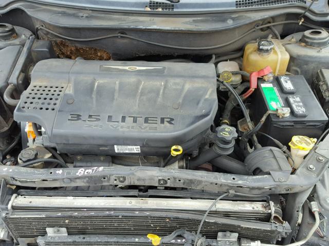 2C4GM68445R345087 - 2005 CHRYSLER PACIFICA T BLACK photo 7