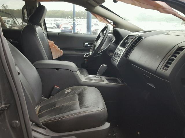 2FMDK38C07BA45651 - 2007 FORD EDGE SEL GRAY photo 5