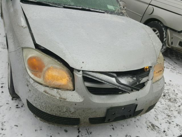 1G1AL15F277413689 - 2007 CHEVROLET COBALT LT SILVER photo 7