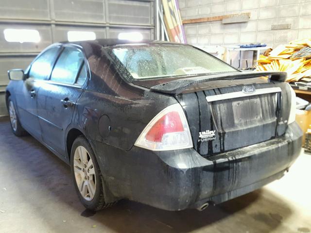 3FAHP08147R125188 - 2007 FORD FUSION SEL BLACK photo 3