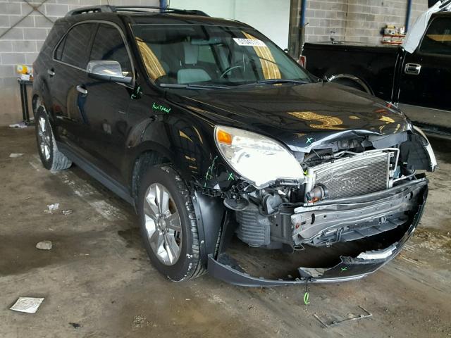 2CNFLGE54B6299951 - 2011 CHEVROLET EQUINOX LT BLACK photo 1