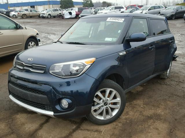 KNDJP3A52J7504604 - 2018 KIA SOUL + BLUE photo 2