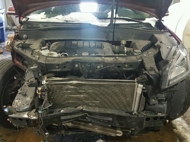 1GKKVRKD0GJ117990 - 2016 GMC ACADIA SLT მუქწითელი ფოტო 7