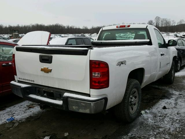 1GCPKPEX0AZ211414 - 2010 CHEVROLET SILVERADO WHITE photo 4