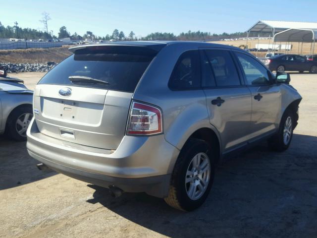 2FMDK36C18BA37515 - 2008 FORD EDGE SE GRAY photo 4