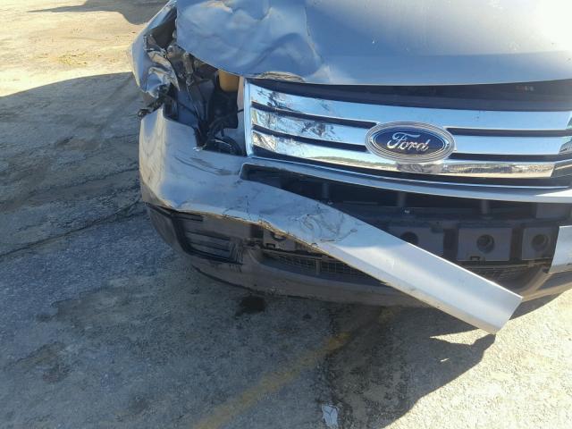 2FMDK36C18BA37515 - 2008 FORD EDGE SE GRAY photo 9