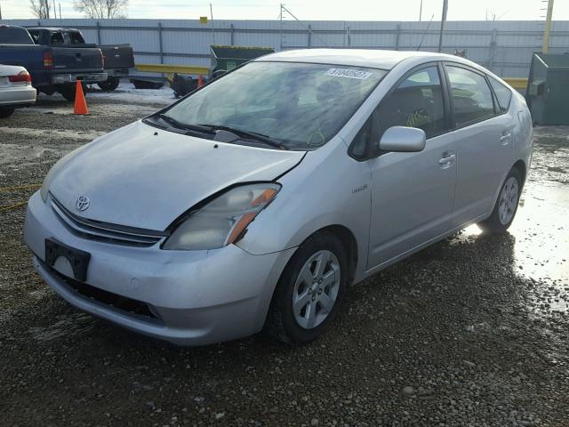 JTDKB20U767520584 - 2006 TOYOTA PRIUS SILVER photo 2