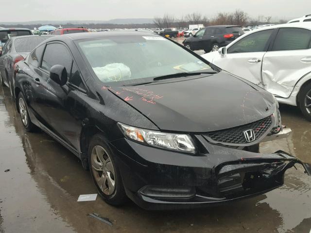 2HGFG3B5XDH517499 - 2013 HONDA CIVIC LX BLACK photo 1