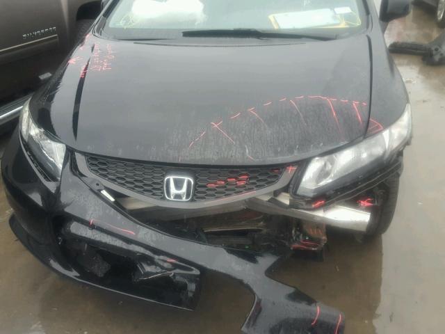 2HGFG3B5XDH517499 - 2013 HONDA CIVIC LX BLACK photo 9