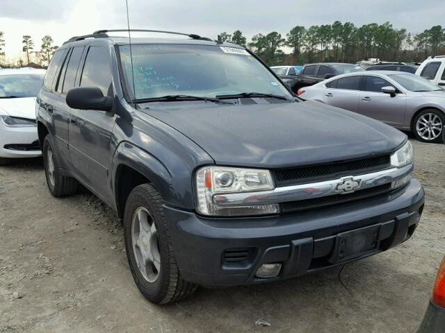 1GNDS13S672104805 - 2007 CHEVROLET TRAILBLAZE GRAY photo 1