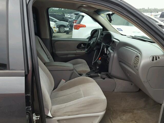 1GNDS13S672104805 - 2007 CHEVROLET TRAILBLAZE GRAY photo 5