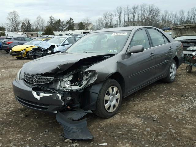 4T1BE32K73U710192 - 2003 TOYOTA CAMRY LE GRAY photo 2