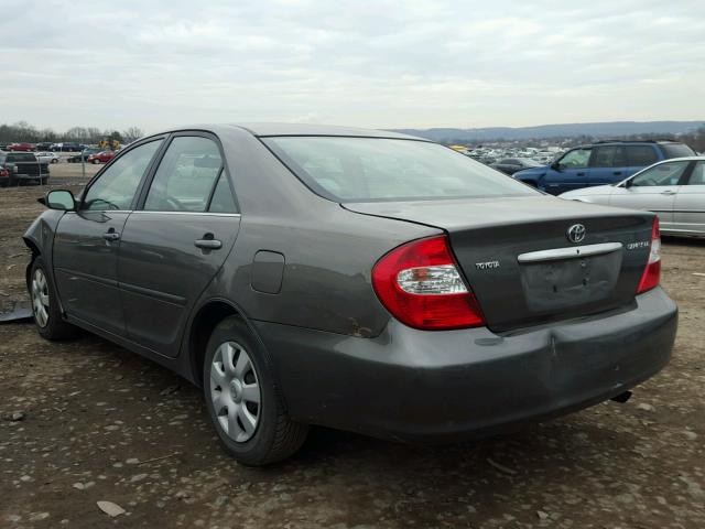 4T1BE32K73U710192 - 2003 TOYOTA CAMRY LE GRAY photo 3