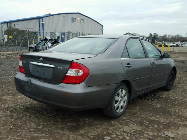 4T1BE32K73U710192 - 2003 TOYOTA CAMRY LE GRAY photo 4