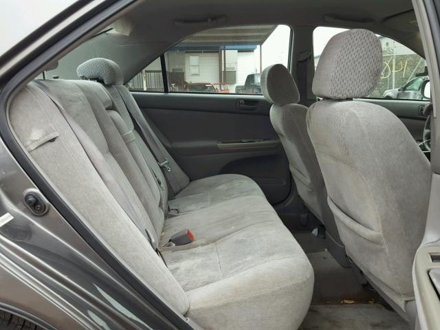4T1BE32K73U710192 - 2003 TOYOTA CAMRY LE GRAY photo 6