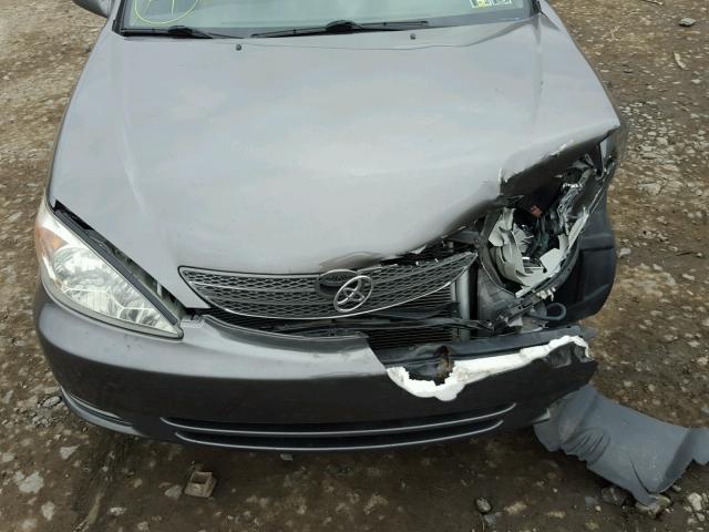 4T1BE32K73U710192 - 2003 TOYOTA CAMRY LE GRAY photo 7