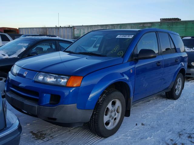 5GZCZ43D14S820315 - 2004 SATURN VUE BLUE photo 2