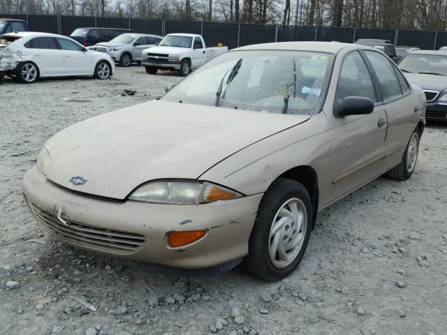 1G1JC5248V7272716 - 1997 CHEVROLET CAVALIER SILVER photo 2