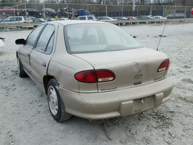 1G1JC5248V7272716 - 1997 CHEVROLET CAVALIER SILVER photo 3