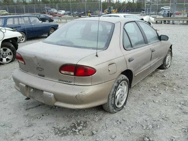 1G1JC5248V7272716 - 1997 CHEVROLET CAVALIER SILVER photo 4