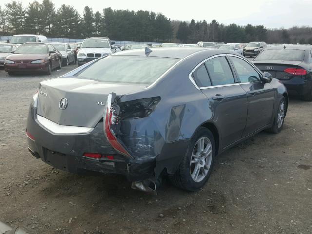 19UUA8F29AA024557 - 2010 ACURA TL GRAY photo 4