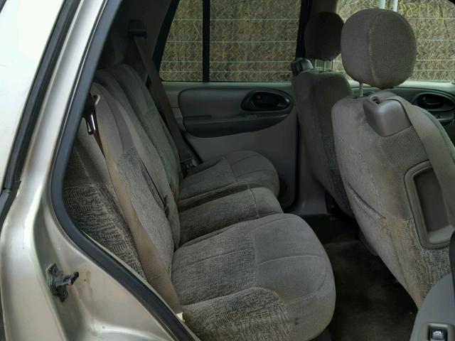 1GNDT13S232355649 - 2003 CHEVROLET TRAILBLAZE GRAY photo 6