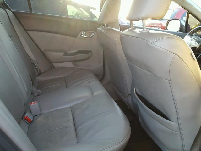 19XFB2F93CE045550 - 2012 HONDA CIVIC EXL GRAY photo 6