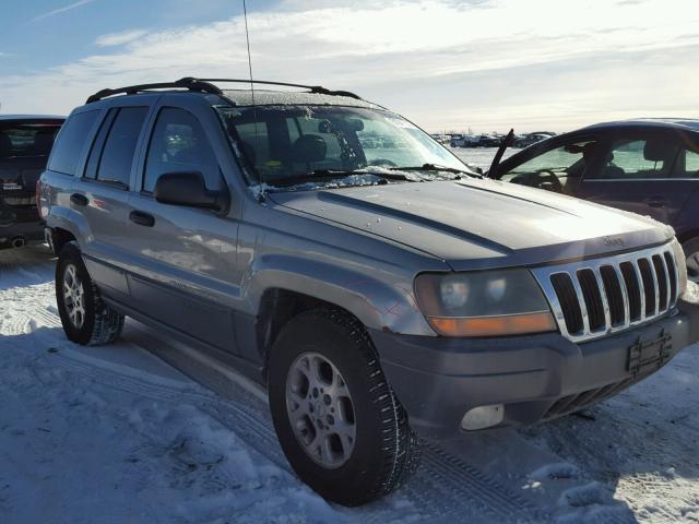 1J4GW48S21C673196 - 2001 JEEP GRAND CHER BEIGE photo 1