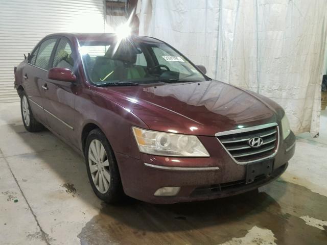 5NPEU46F49H496501 - 2009 HYUNDAI SONATA SE MAROON photo 1