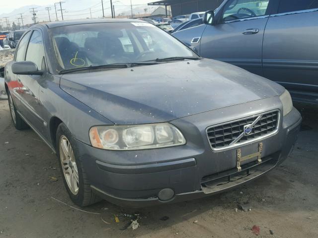 YV1RS592262525796 - 2006 VOLVO S60 2.5T CHARCOAL photo 1