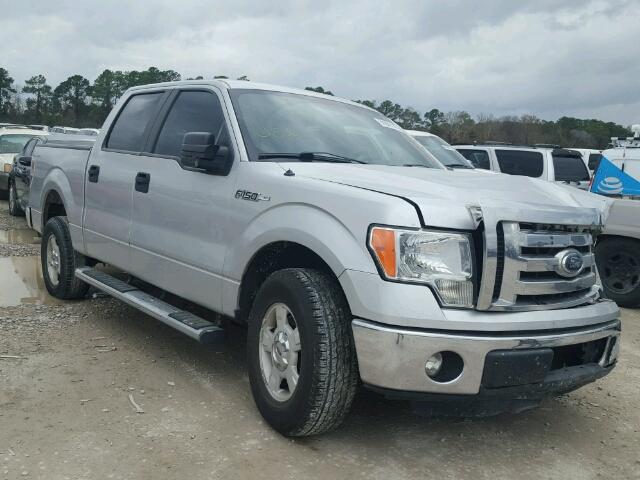 1FTEW1CM4BFD27459 - 2011 FORD F150 SUPER SILVER photo 1