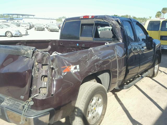 2GCEK190381206969 - 2008 CHEVROLET SILVERADO MAROON photo 9