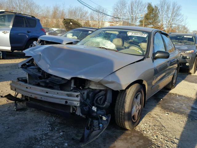 1G1JC52F947105233 - 2004 CHEVROLET CAVALIER BEIGE photo 2