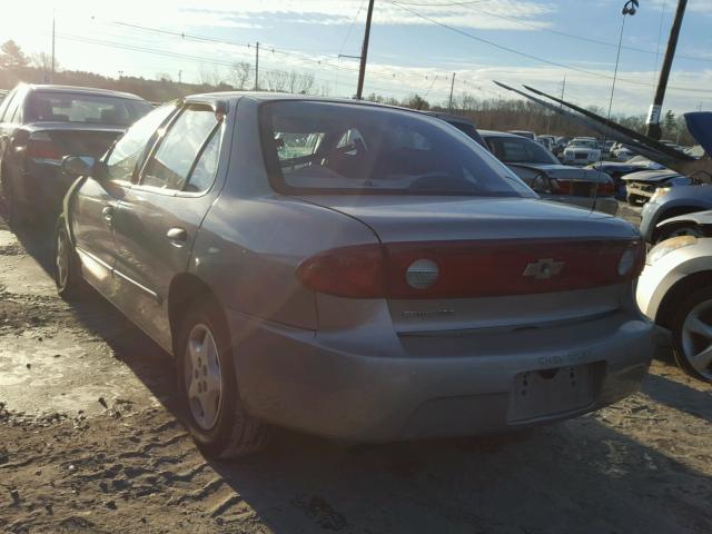 1G1JC52F947105233 - 2004 CHEVROLET CAVALIER BEIGE photo 3