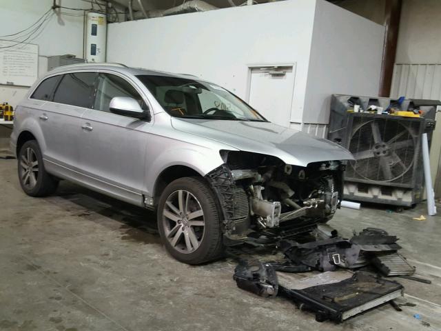 WA1LMAFE4DD015460 - 2013 AUDI Q7 PREMIUM SILVER photo 1
