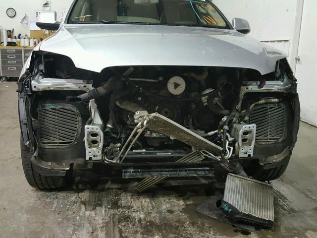 WA1LMAFE4DD015460 - 2013 AUDI Q7 PREMIUM SILVER photo 9