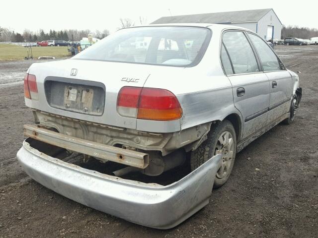 2HGEJ6678WH509205 - 1998 HONDA CIVIC LX SILVER photo 4