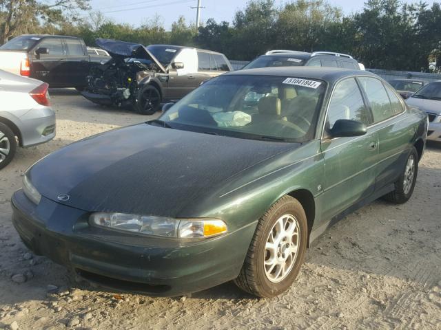 1G3WS52H3YF112126 - 2000 OLDSMOBILE INTRIGUE G GREEN photo 2