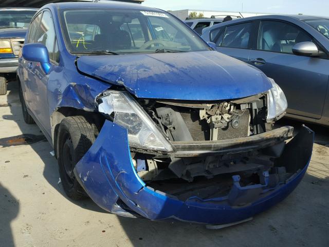 3N1BC13E99L397689 - 2009 NISSAN VERSA S BLUE photo 1