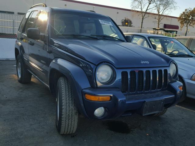 1J4GL58K84W158804 - 2004 JEEP LIBERTY LI BLUE photo 1