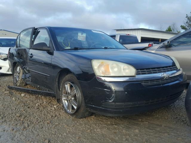 1G1ZT54885F251003 - 2005 CHEVROLET MALIBU LS BLACK photo 1