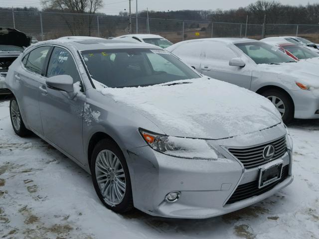 JTHBK1GG5E2114095 - 2014 LEXUS ES 350 GRAY photo 1