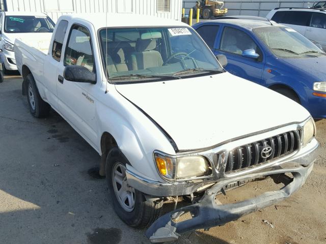 5TEVL52N02Z056932 - 2002 TOYOTA TACOMA XTR WHITE photo 1