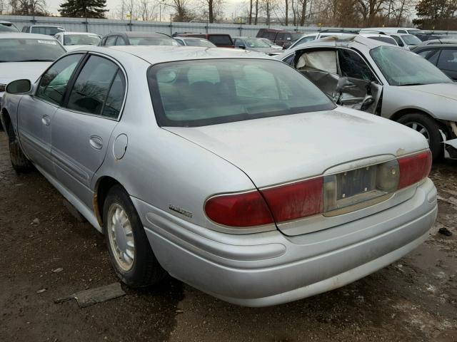 1G4HP54KX2U184796 - 2002 BUICK LESABRE CU SILVER photo 3