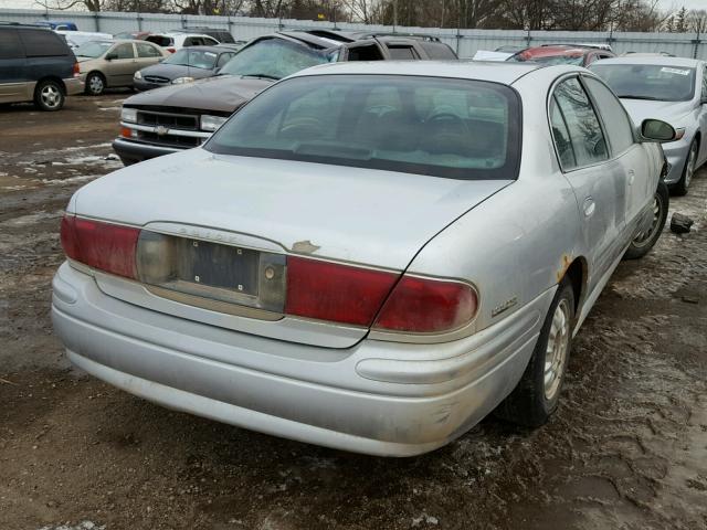 1G4HP54KX2U184796 - 2002 BUICK LESABRE CU SILVER photo 4