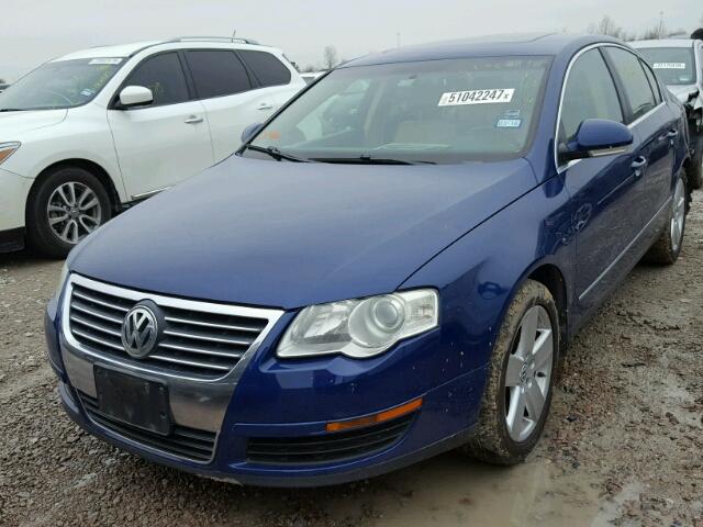 WVWAK73C48E124123 - 2008 VOLKSWAGEN PASSAT KOM BLUE photo 2