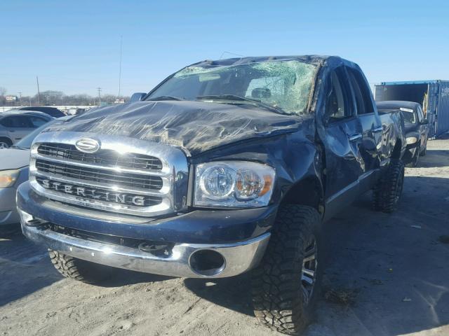 3D7KS28L69G536933 - 2009 DODGE RAM 2500 BLUE photo 2