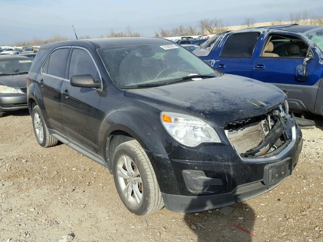 2GNALBECXB1247664 - 2011 CHEVROLET EQUINOX LS BLACK photo 1