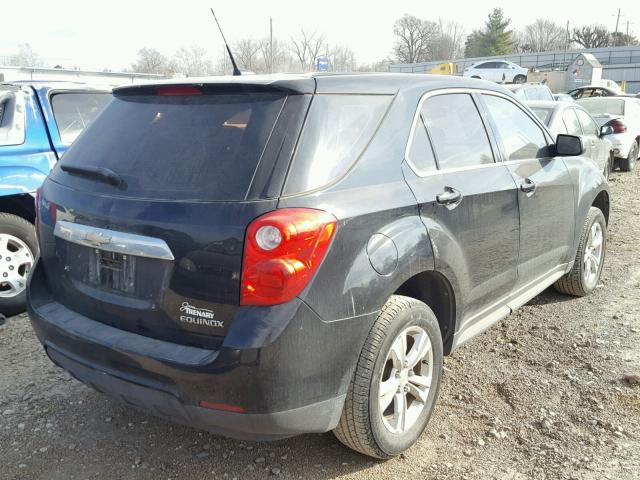 2GNALBECXB1247664 - 2011 CHEVROLET EQUINOX LS BLACK photo 4